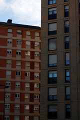 Fototapeta na wymiar Urban environment in the city of Bilbao