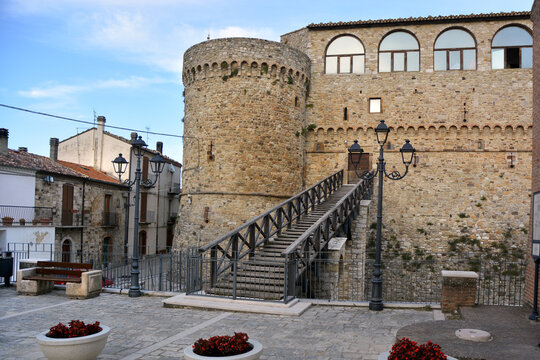 Civitacampomarano,  Molise, Italy - The Angevin castle