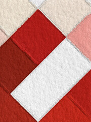 Fototapeta premium Colorful abstract mosaic with a rough texture background. Colored square pattern background. Picture for creative wallpaper or design art work. Backdrop have copy space for text.
