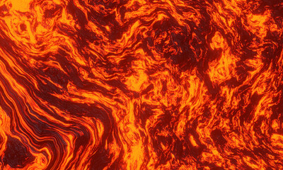 Abstract lava background. Volcanic magma. - obrazy, fototapety, plakaty