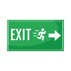 pedestrian exit signal