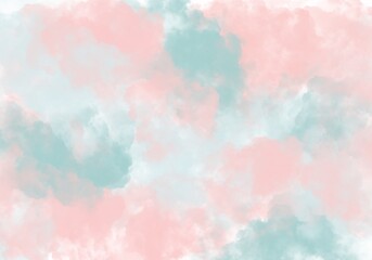 Clouds pastel background texture surface, pastel pink blue colors