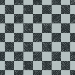 Abstract gray squares background, texture for design, seamless pattern, vector illustration