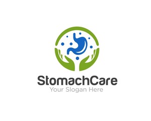 stomach care logo designs simple for health service logo
