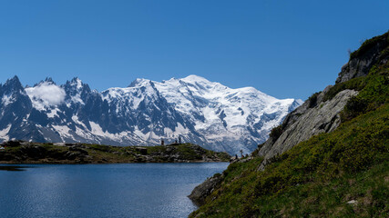 Naklejka na ściany i meble Chamonix Mont-Blanc