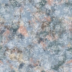 Seamless neutral and white grungy classic abstract surface pattern design for print. High quality illustration. Monochrome earth colored design with white pattern design overlay. Repeat graphic swatch