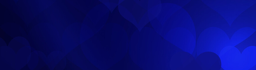 abstract blue background with shapes 