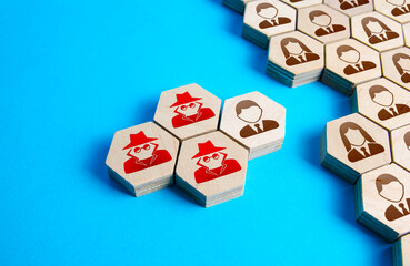 Attackers infiltrate the corporate network through a recruited employee. Cybersecurity. Industrial espionage. Security breach. Bribery and assistance to criminals. System vulnerability. Hackathon