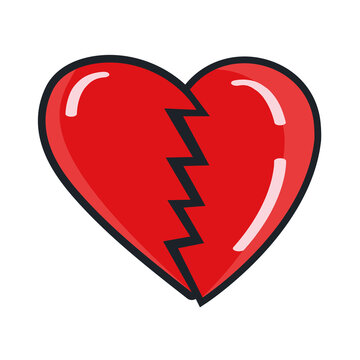 heart break sticker