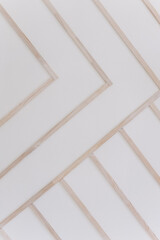 white background with diagonal striped wooden stripes