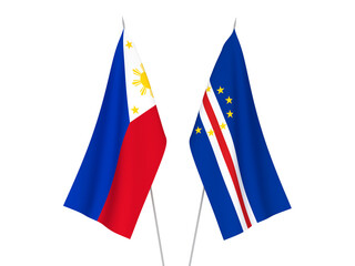 Philippines and Republic of Cabo Verde flags