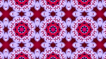 Background Red Star Pattern. Abstract kaleidoscope background Unique kaleidoscope design. digital abstract pattern	