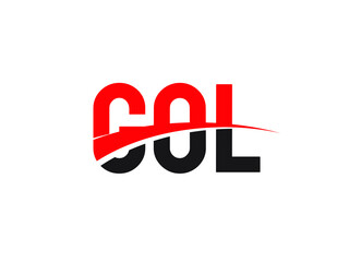 GOL Letter Initial Logo Design Vector Illustration