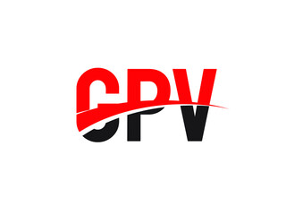 GPV Letter Initial Logo Design Vector Illustration