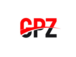 Obraz premium GPZ Letter Initial Logo Design Vector Illustration