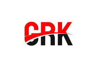 GRK Letter Initial Logo Design Vector Illustration
