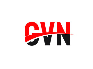 GVN Letter Initial Logo Design Vector Illustration