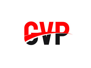 GVP Letter Initial Logo Design Vector Illustration