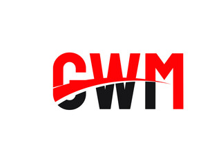 GWM Letter Initial Logo Design Vector Illustration