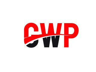 GWP Letter Initial Logo Design Vector Illustration
