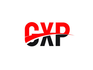 GXP Letter Initial Logo Design Vector Illustration