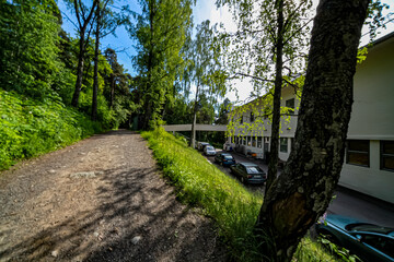 path in the park,  Ekeberg, Oslo, Norway