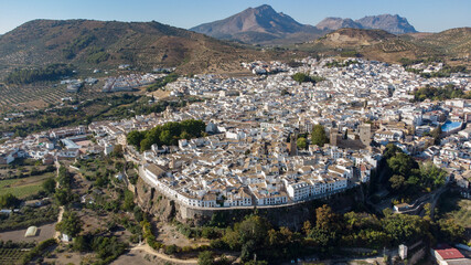 Naklejka premium fotografia aerea andalusia in spagna