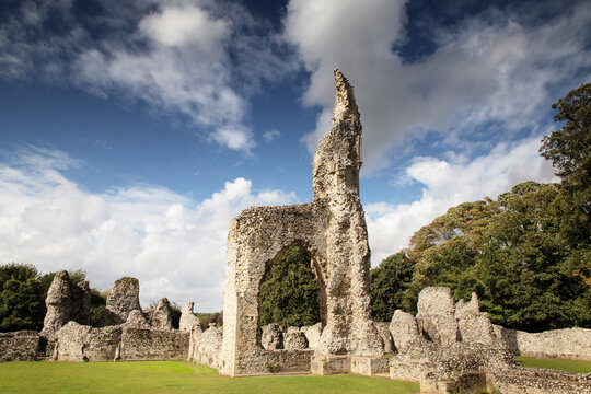 landscape image of Thetford Priory