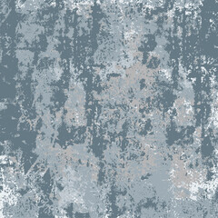 The grunge texture is gray. Abstract color background. Vector template of a scratched colored board