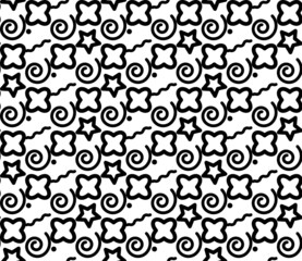 Abstract seamless pattern, minimal geometric background, repeating geometric pattern, graphic modern pattern, black and white pattern background