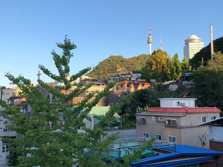 seoul tower view