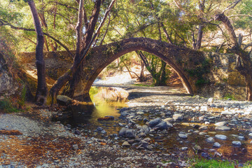 stone bridge..Cyprus