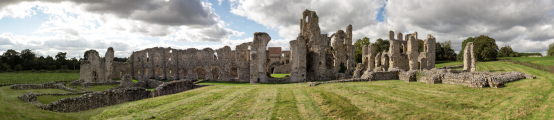 Fototapeta na wymiar old ruins of a medieval Priory