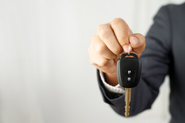 New car keys with special low interest loan offers.