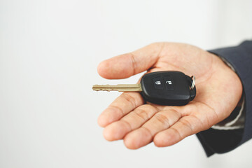 New car keys with special low interest loan offers.