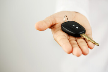 New car keys with special low interest loan offers.