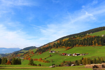 Fototapeta premium Val di Funes