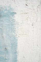 Old brick wall, old texture of red stone blocks closeup