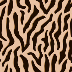 Animal skin vector seamless pattern