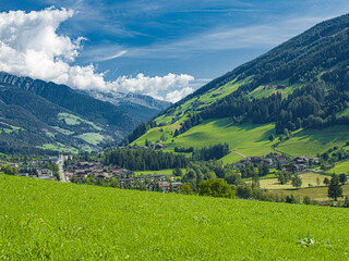 Fototapeta premium landscape with mountains and sky