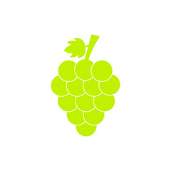 Grapes vector icon illustration sign
