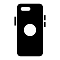 Vector Phone Case Glyph Icon Design