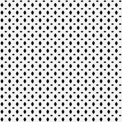 Micro shapes on a white background. Black shapes are repeated and pass through one.