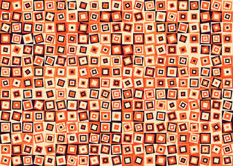 Abstract Geometric Pattern generative computational art illustration