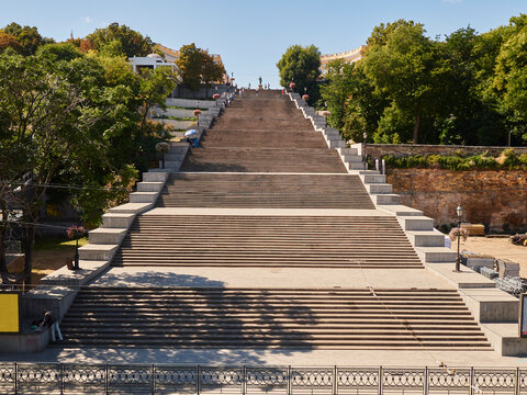 Potemkinsche treppe in Odessa