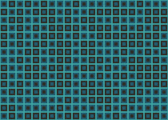 Fototapeta premium Abstract Geometric Pattern generative computational art illustration