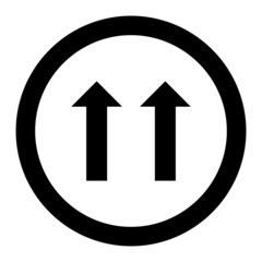  Vector One Way Glyph Icon Design