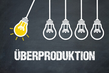 Fototapeta premium Überproduktion
