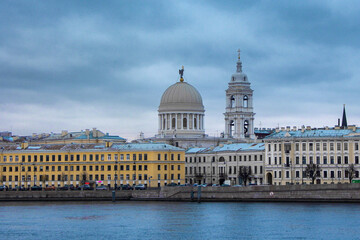 Fototapeta na wymiar Church of St. Catherine the Great Martyr in St. Petersburg