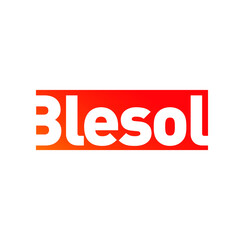 Blesol company logo vector. Blesol logo.